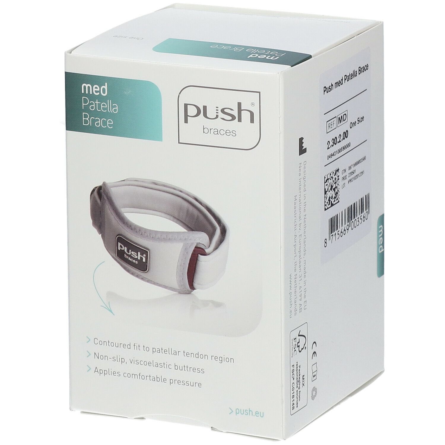 Push-Med-Knieschoner links/rechts anpassbar