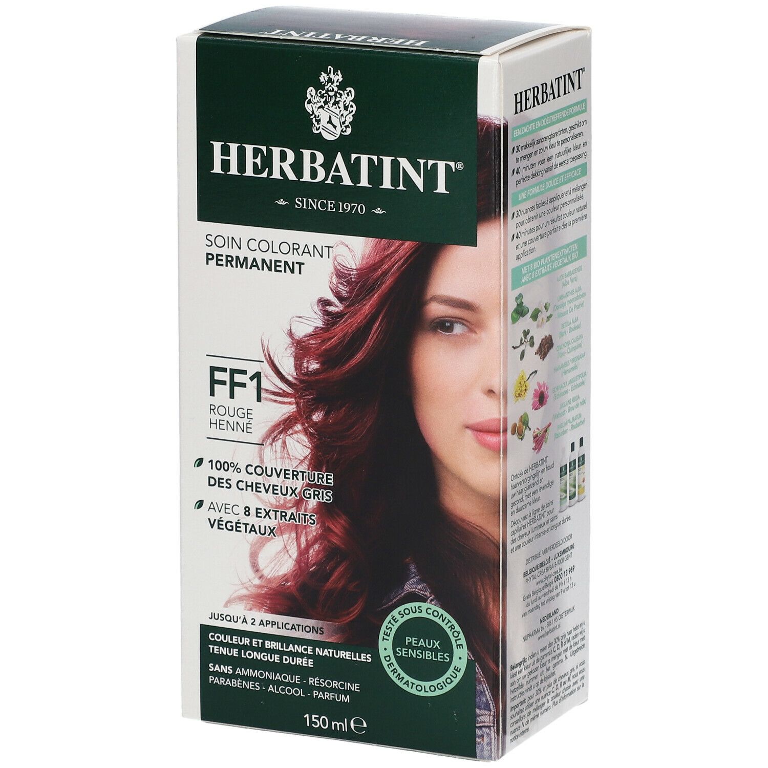 HERBATINT® permanente Haarfarbe FF1 Rouge Henné