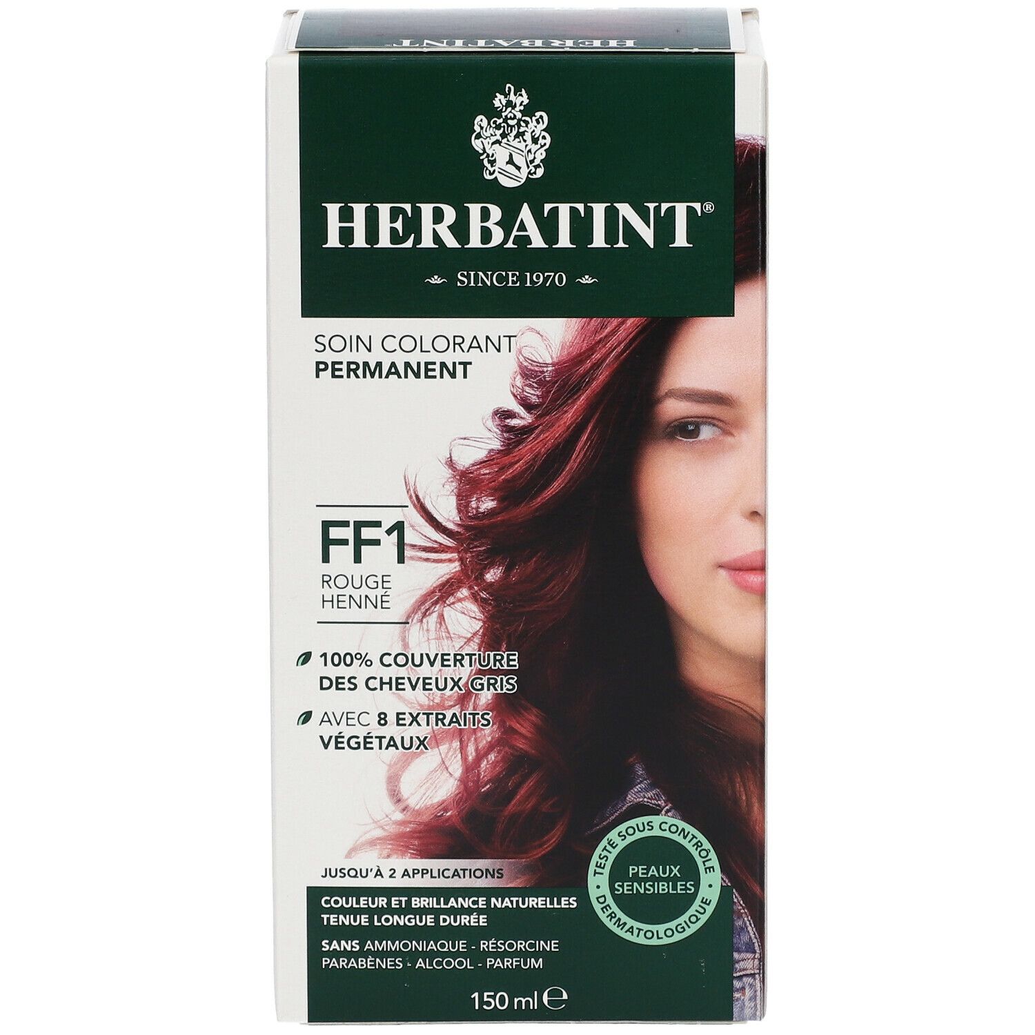 HERBATINT® permanente Haarfarbe FF1 Rouge Henné