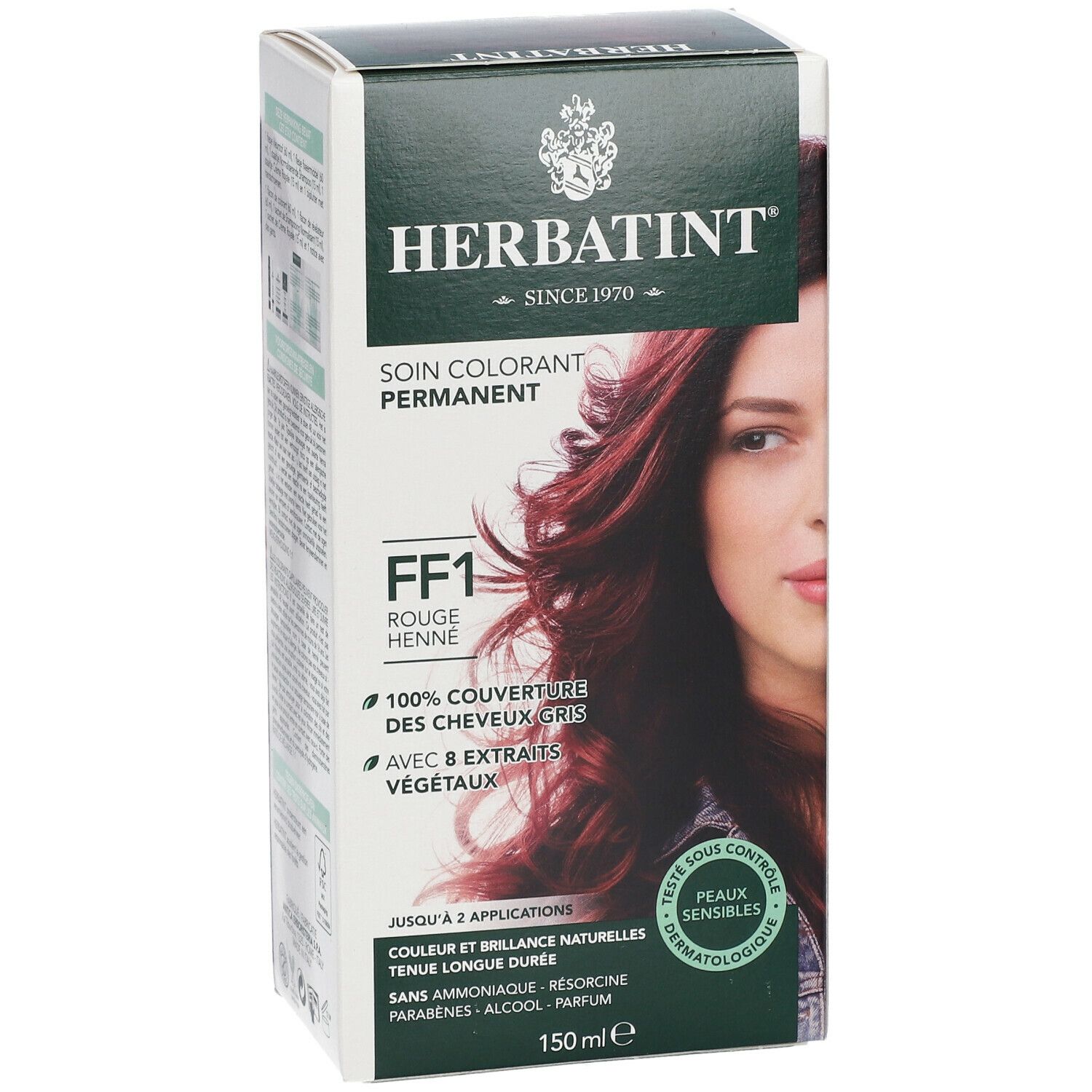 HERBATINT® permanente Haarfarbe FF1 Rouge Henné