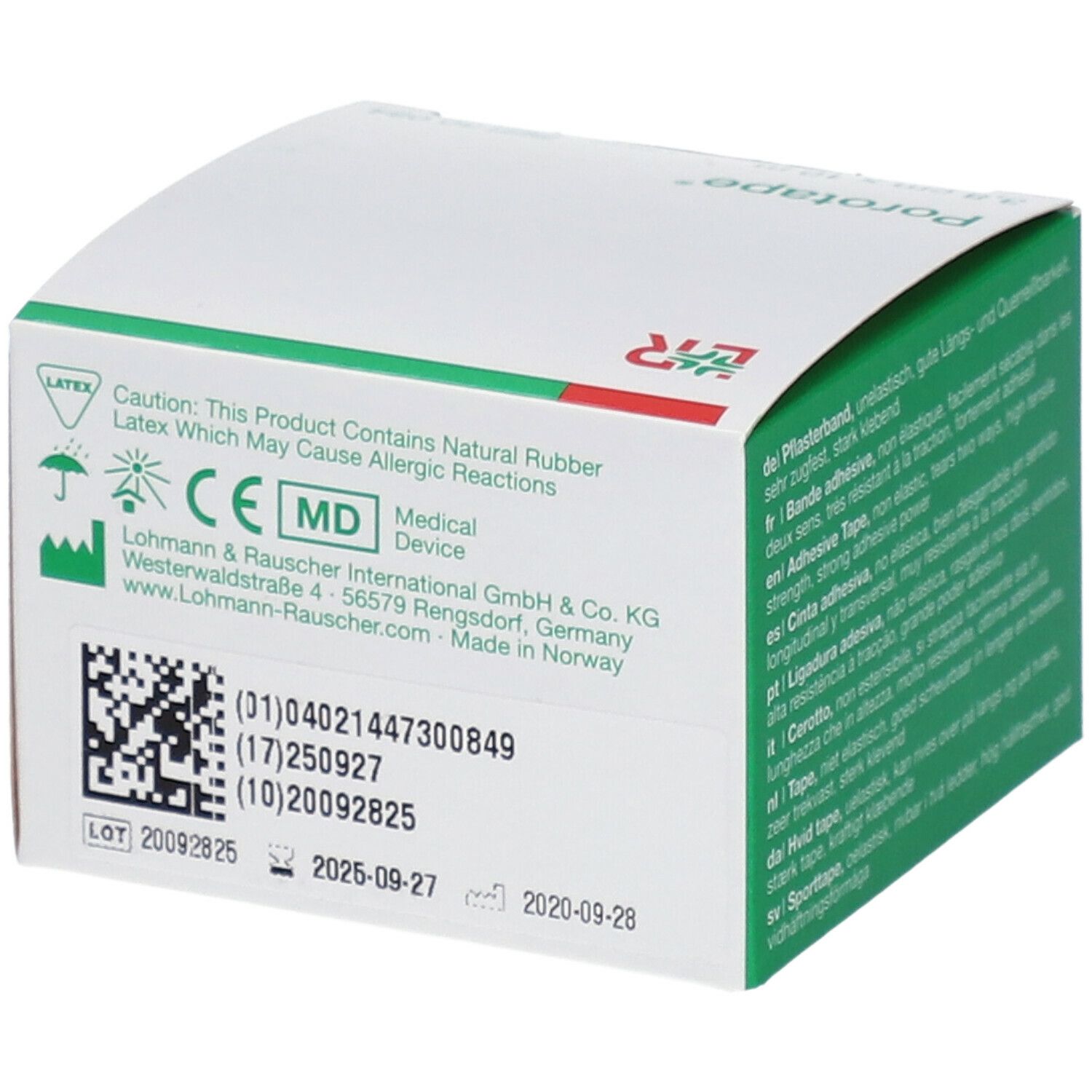 Porotape® Klebeband unelastisch