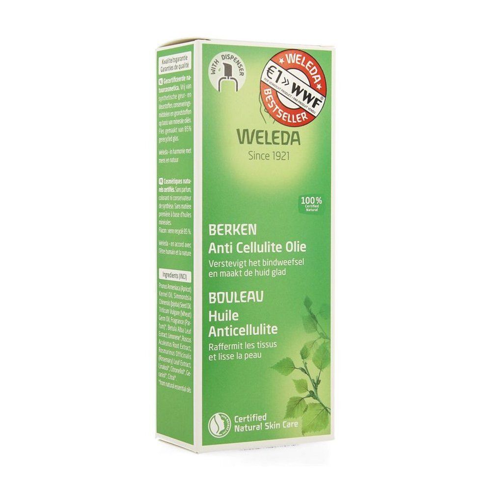 Emballage en carton avec nom du produit et logo. Design vert et blanc. Texte en allemand et français. Certifications.