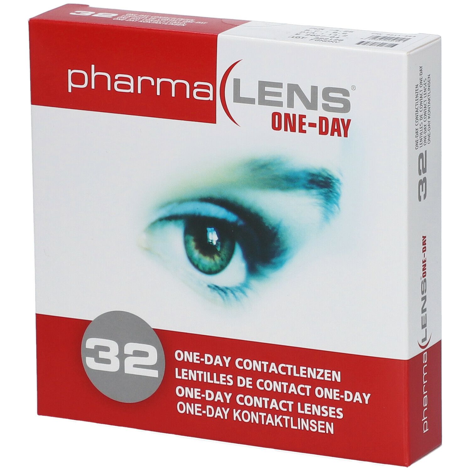 PharmaLens Tageslinsen (Dioptrie: -3.25)