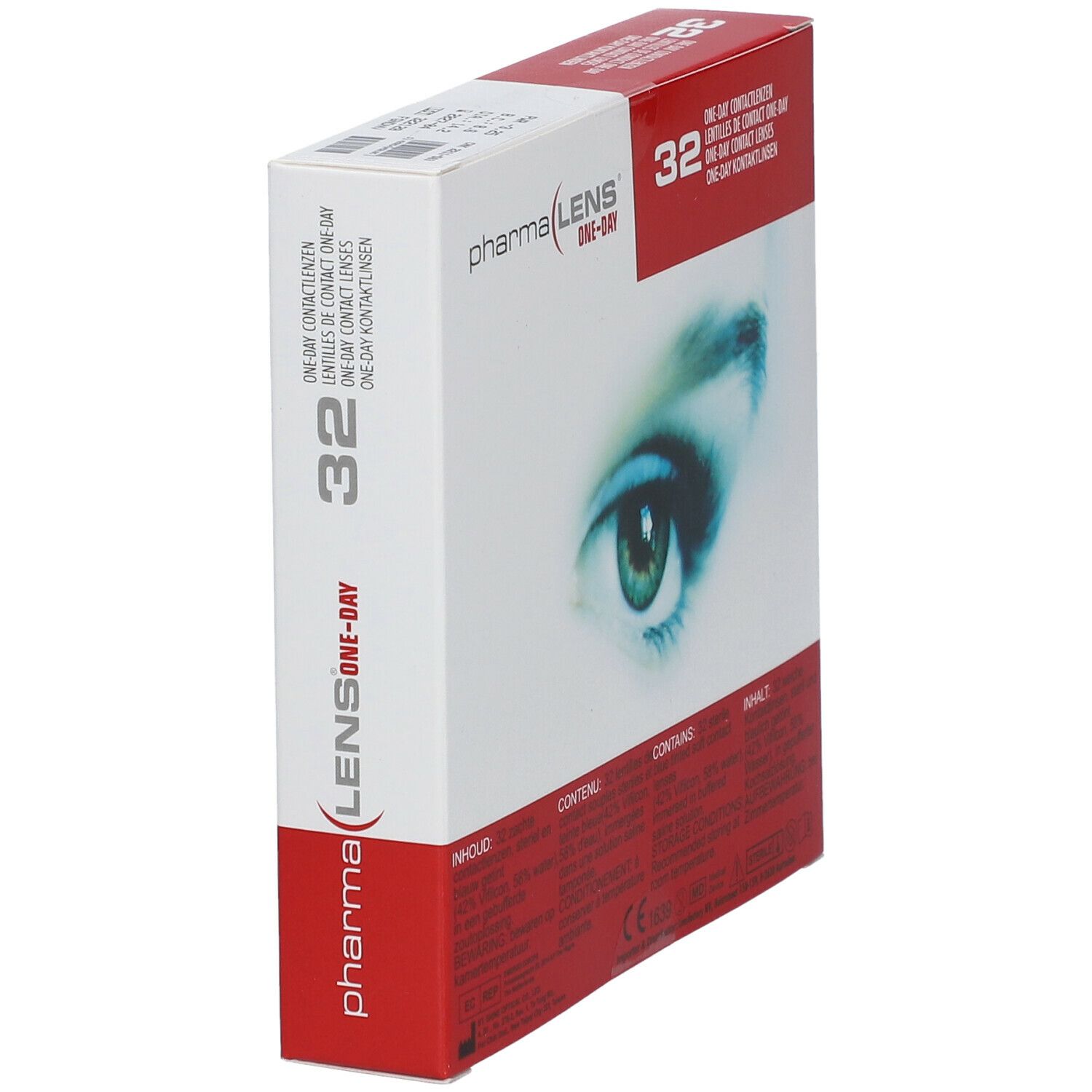 PharmaLens Tageslinsen (Dioptrie: -3.25)
