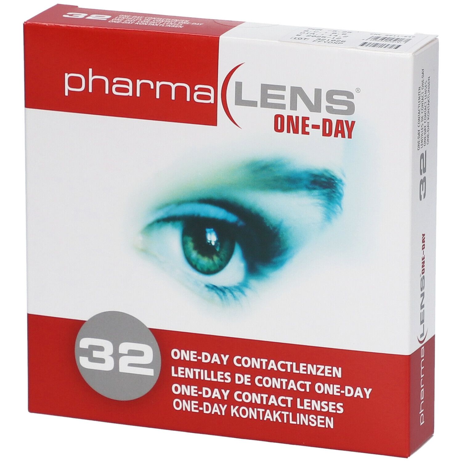 PharmaLens Tageslinsen (Dioptrie: -5.25)