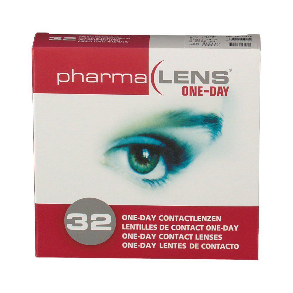 PharmaLens Tageslinsen (Dioptrie: -6.00)
