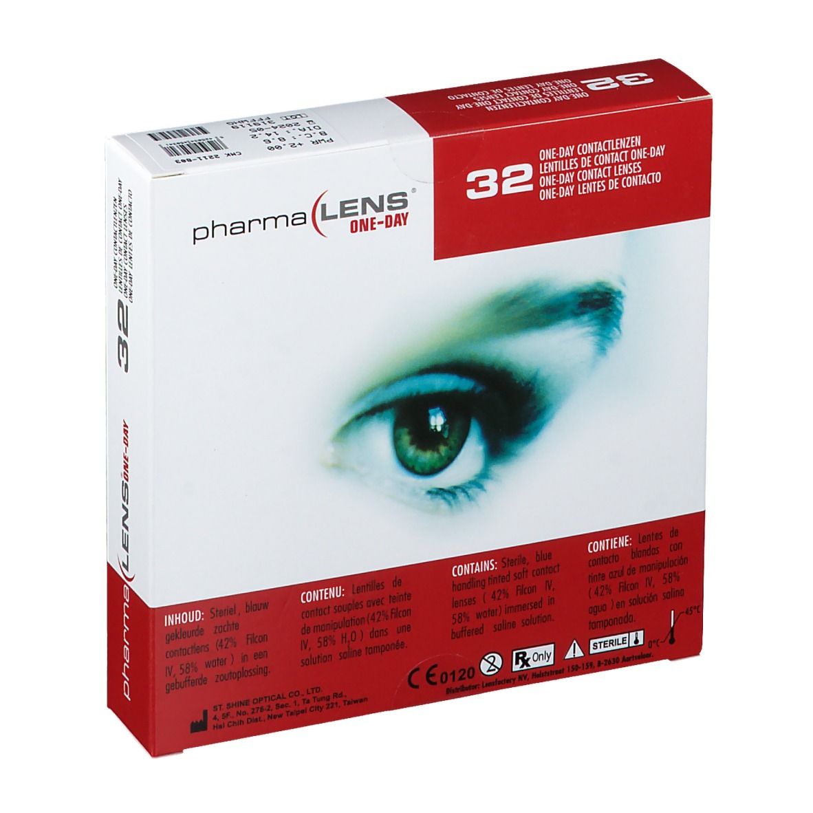 PharmaLens Tageslinsen (Dioptrie: +2.00)