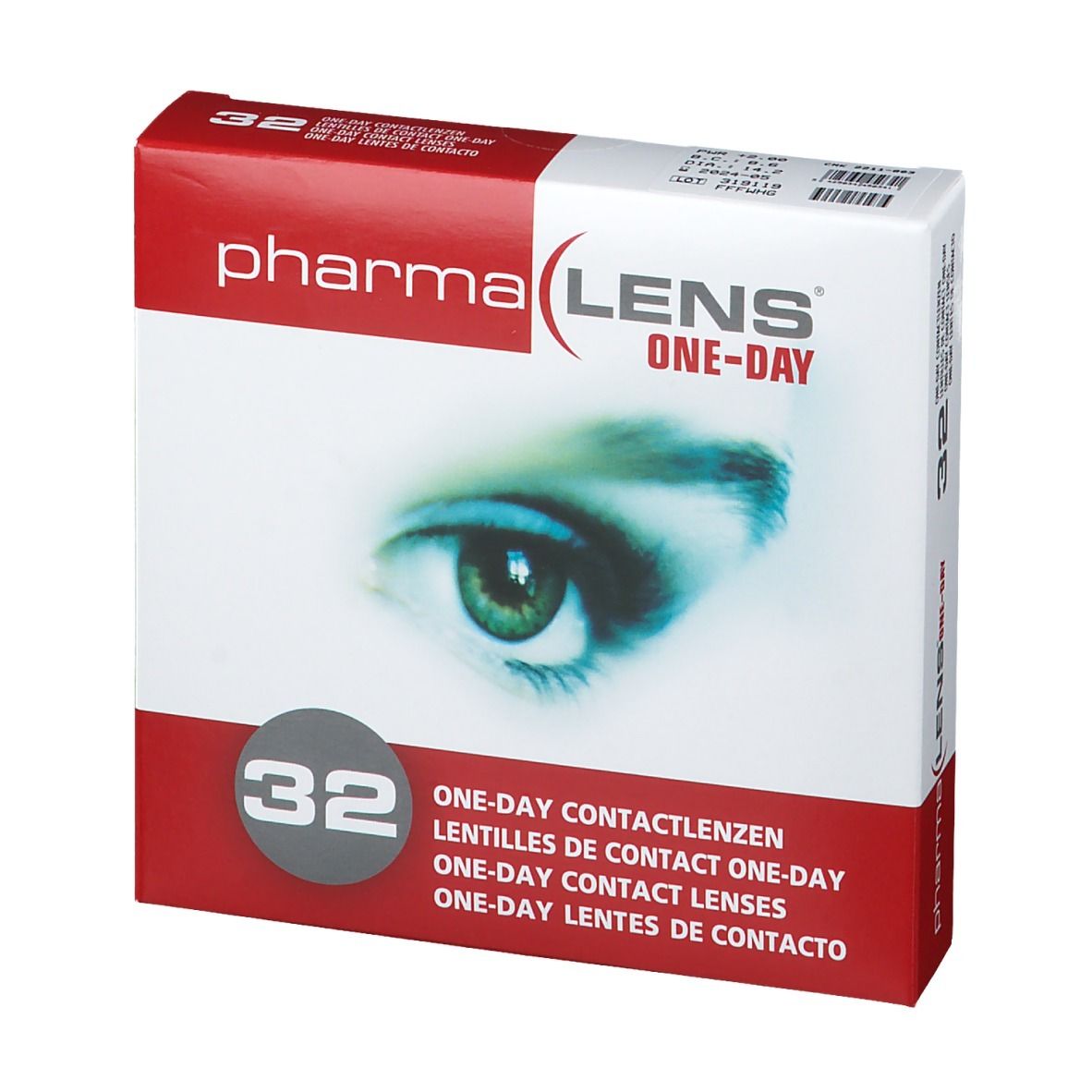 PharmaLens Tageslinsen (Dioptrie: +2.00)