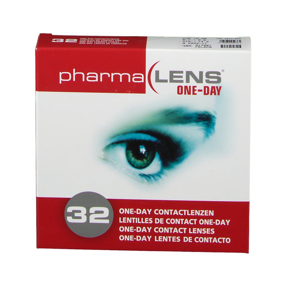 PharmaLens® ONE-DAY Tageslinsen +2,50