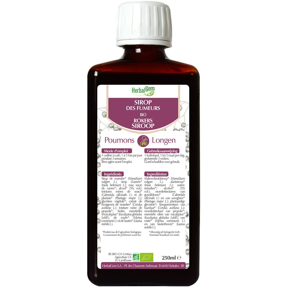 HerbalGem Sirup für Raucher