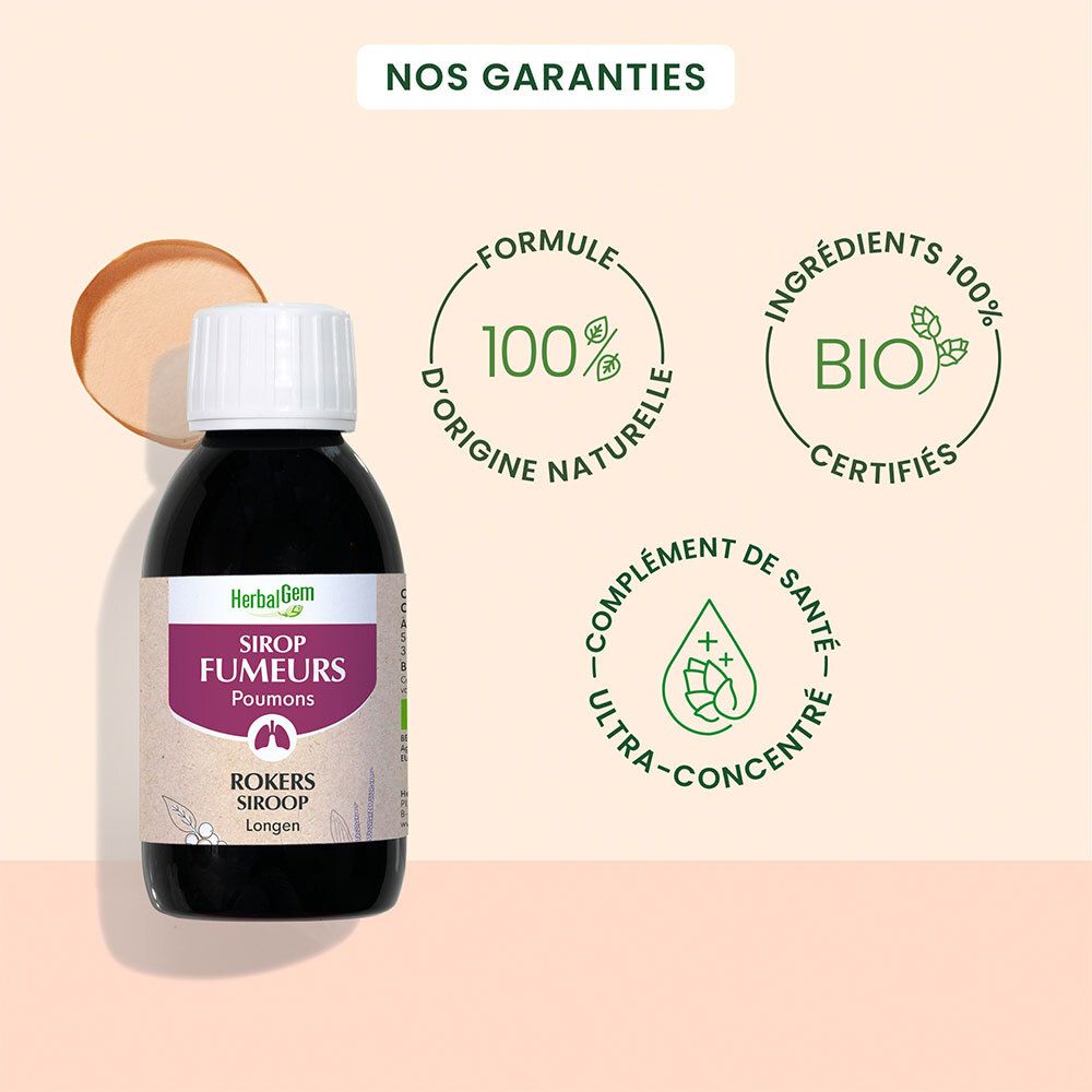 HerbalGem Sirop des Fumeurs Bio
