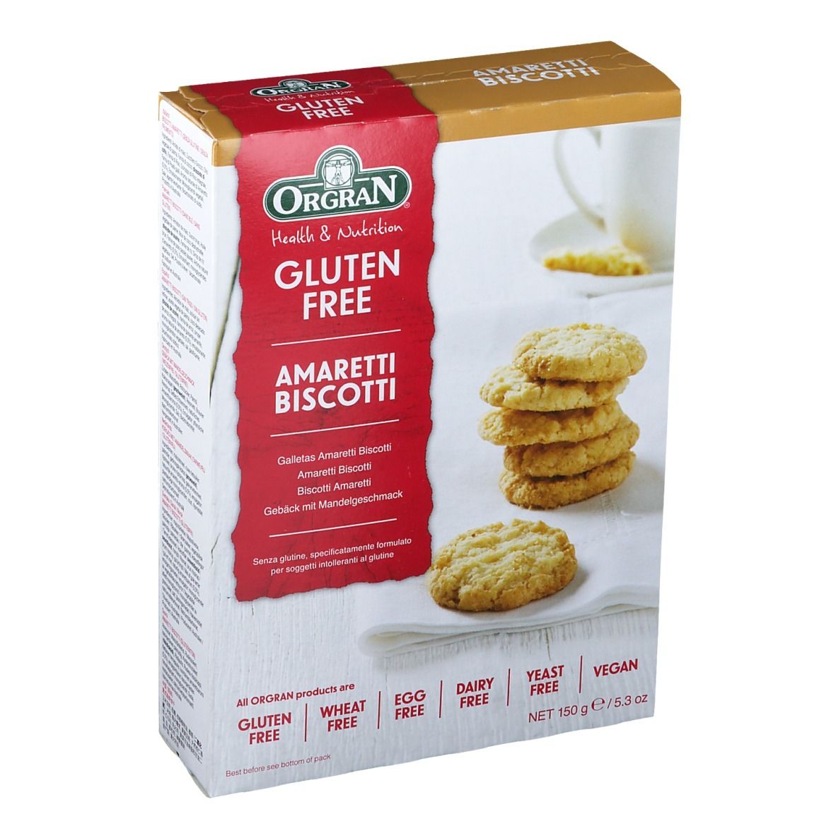 orgran® Biscotti Amaretti glutenfrei