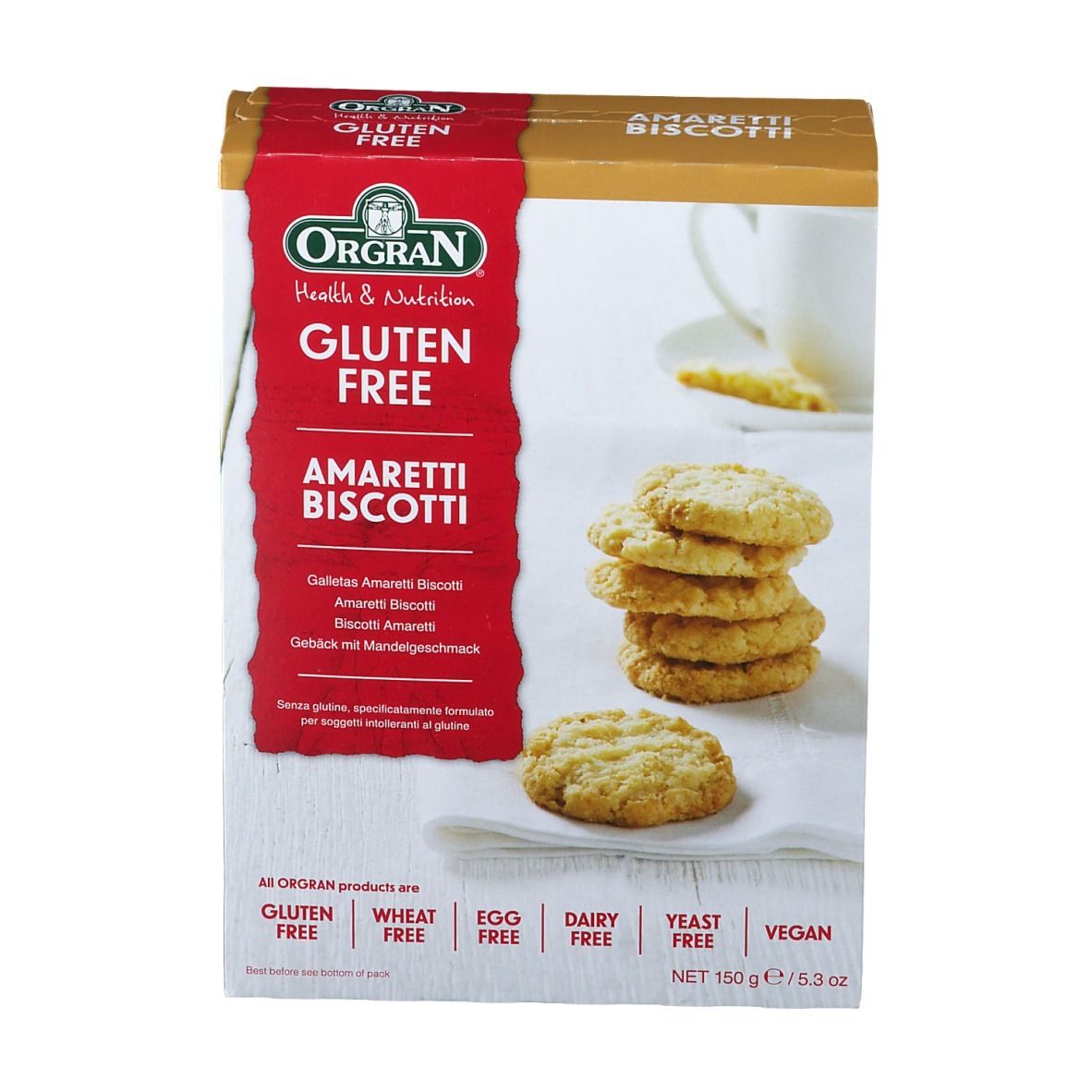 orgran® Biscotti Amaretti glutenfrei