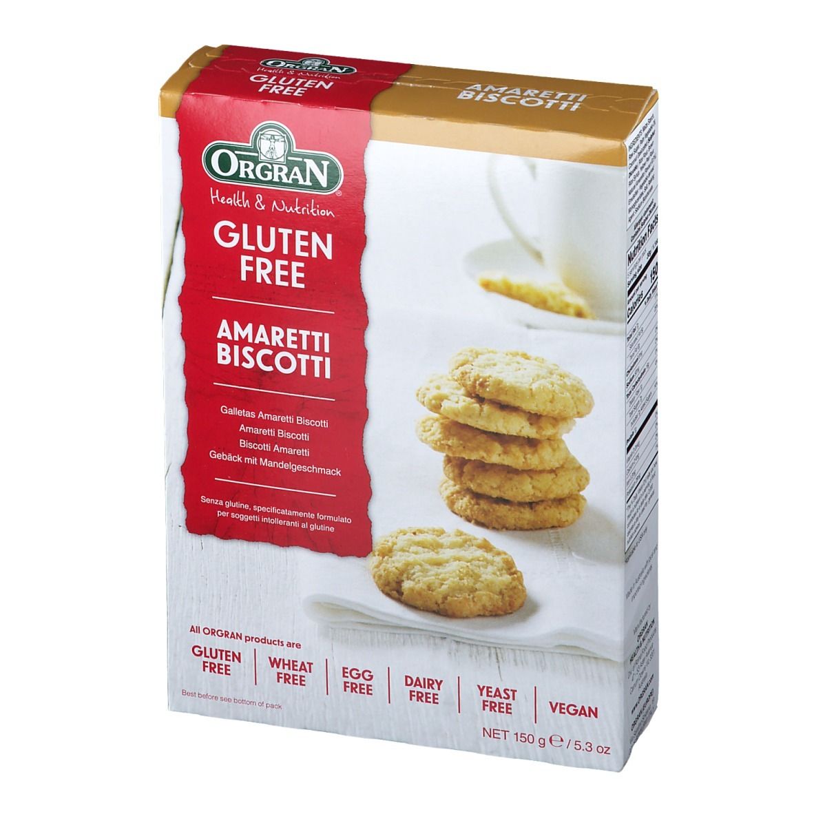 orgran® Biscotti Amaretti glutenfrei