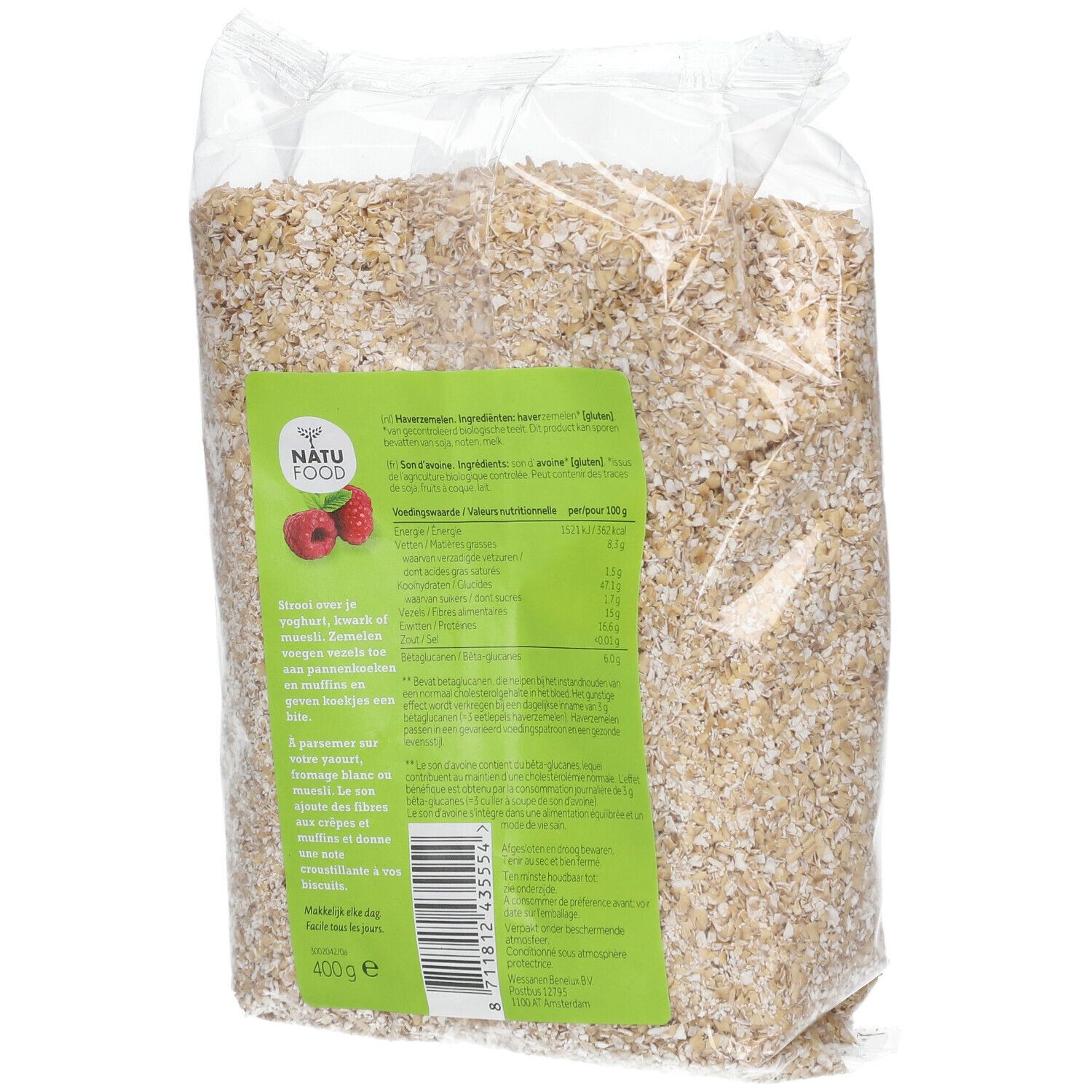 Natufood Haferkleie