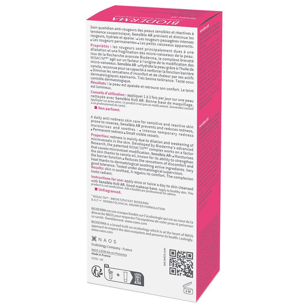Bioderma Sensibio AR Soin Anti-Rougeurs