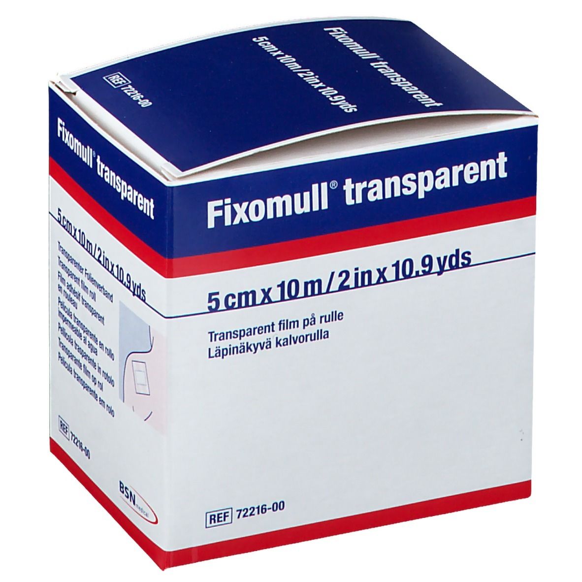 Fixomull® transparent 5 cm x 10 m