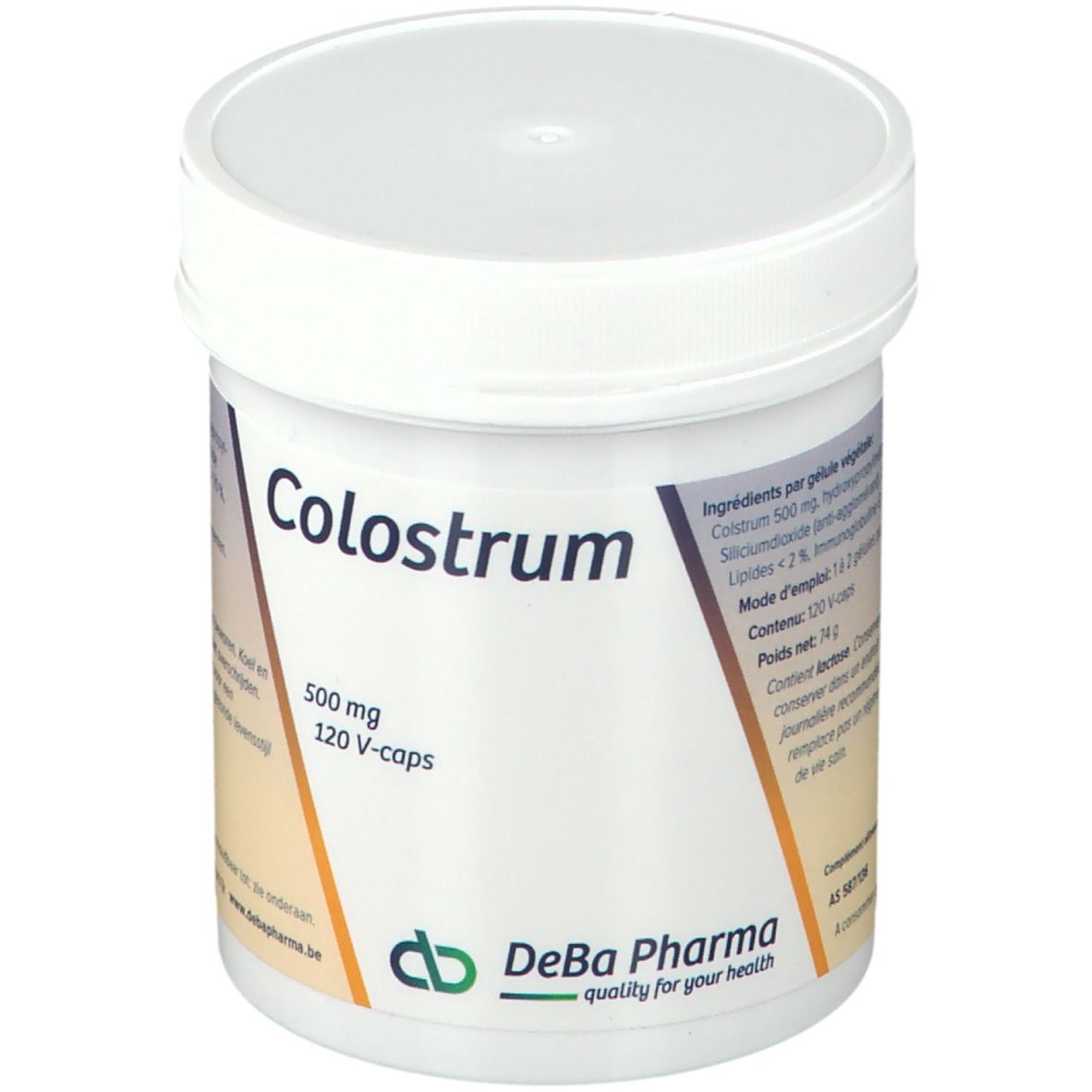 DeBa Pharma Colostrum 500 mg