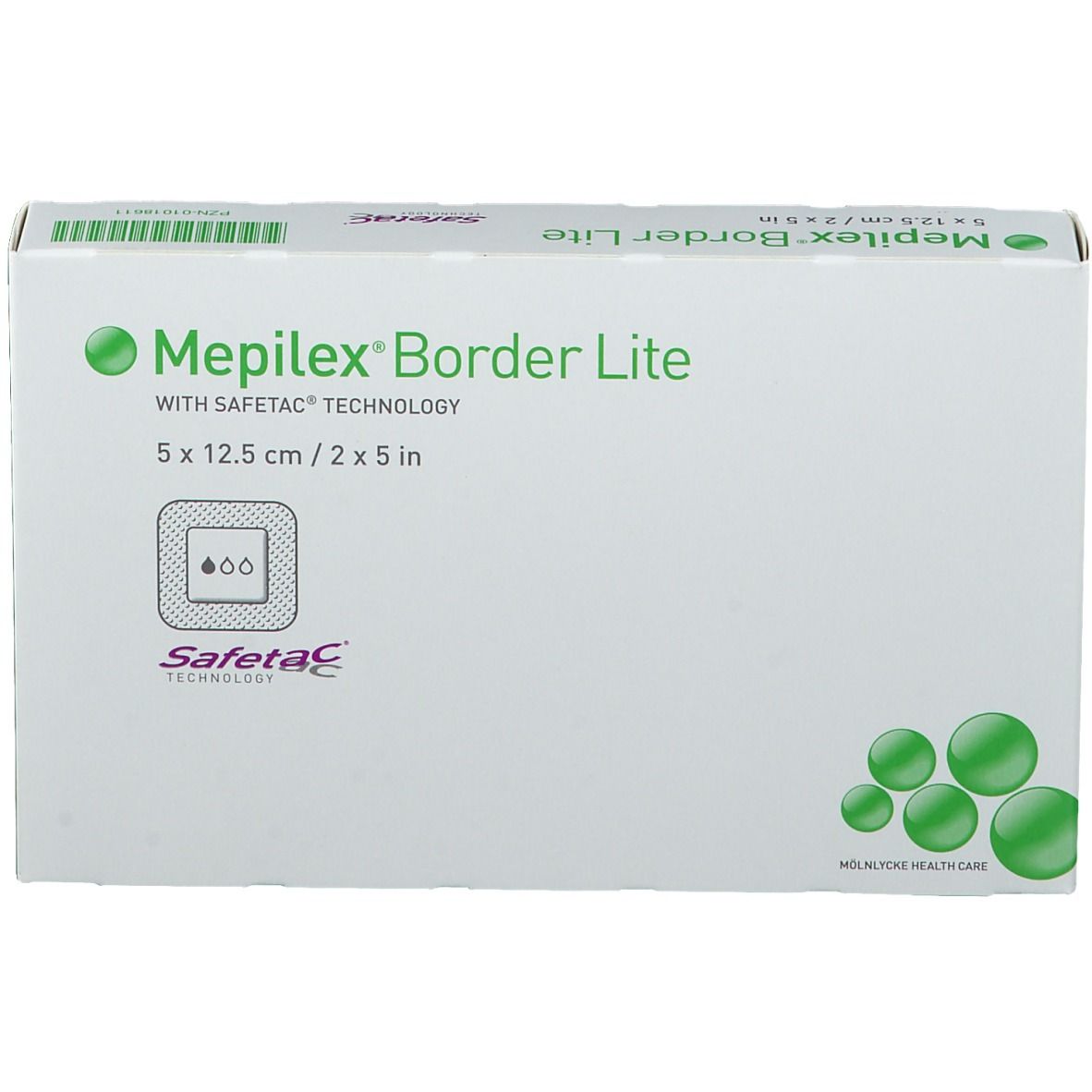 Mepilex® Border Lite 5 x 12,5 cm