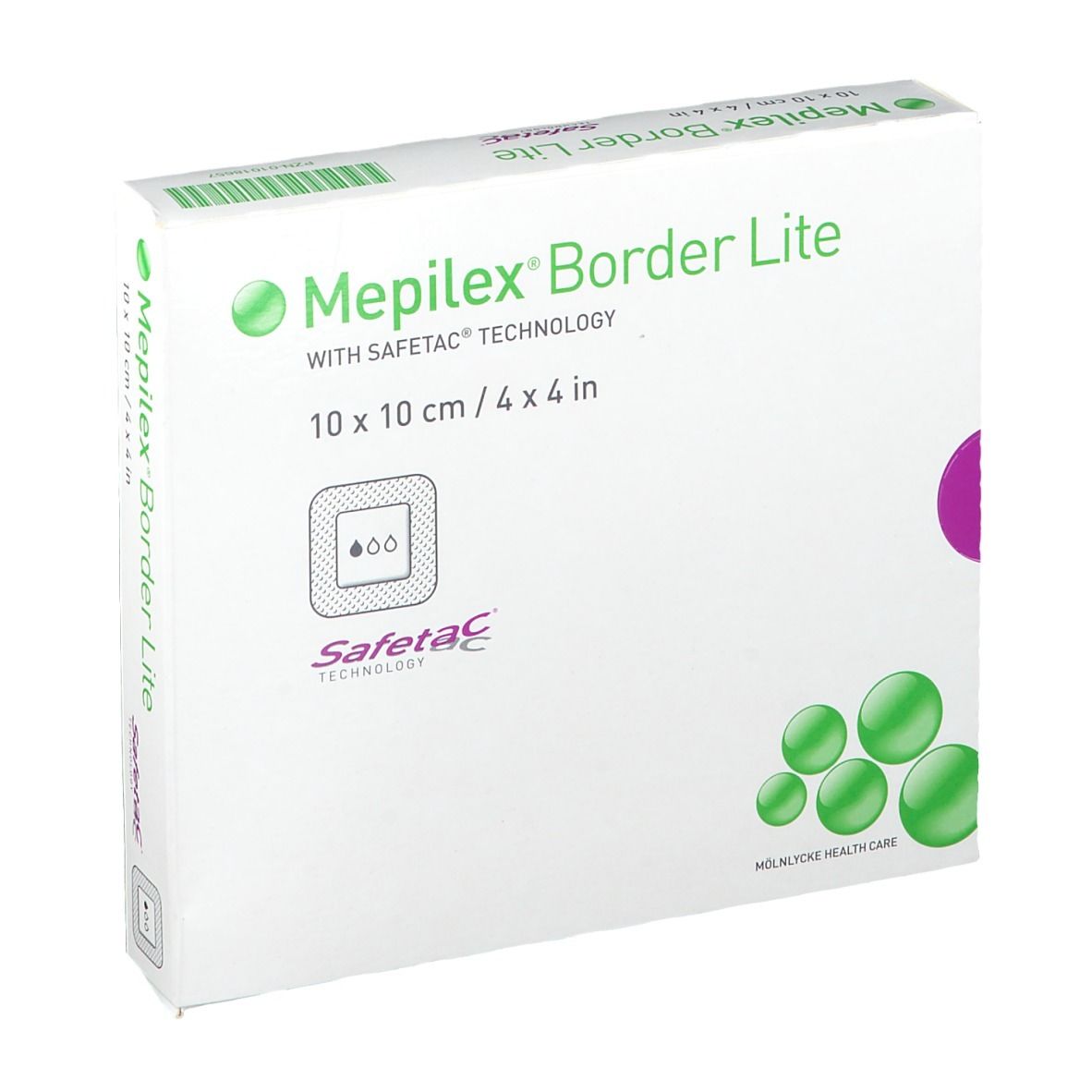 Mepilex® Border Lite 10 x 10 cm