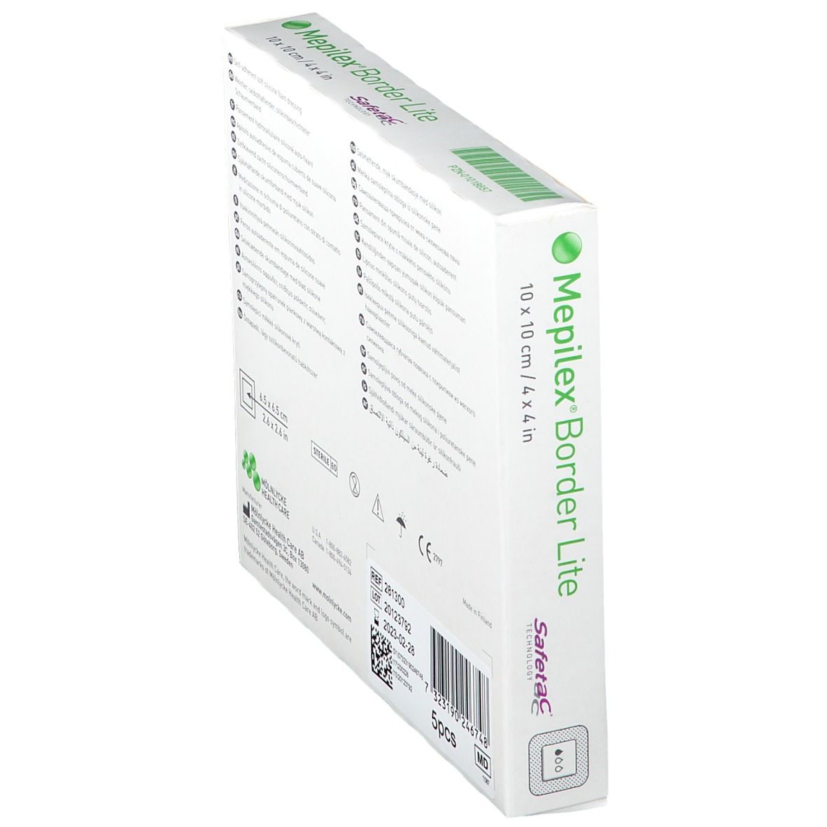 Mepilex® Border Lite 10 x 10 cm
