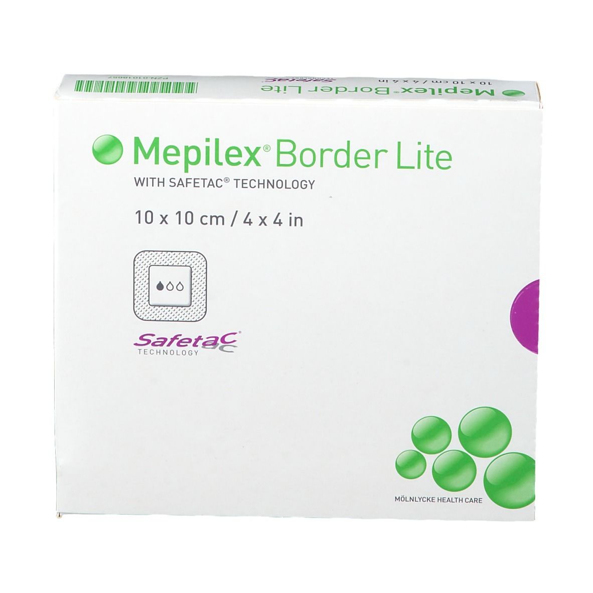 Mepilex® Border Lite 10 x 10 cm