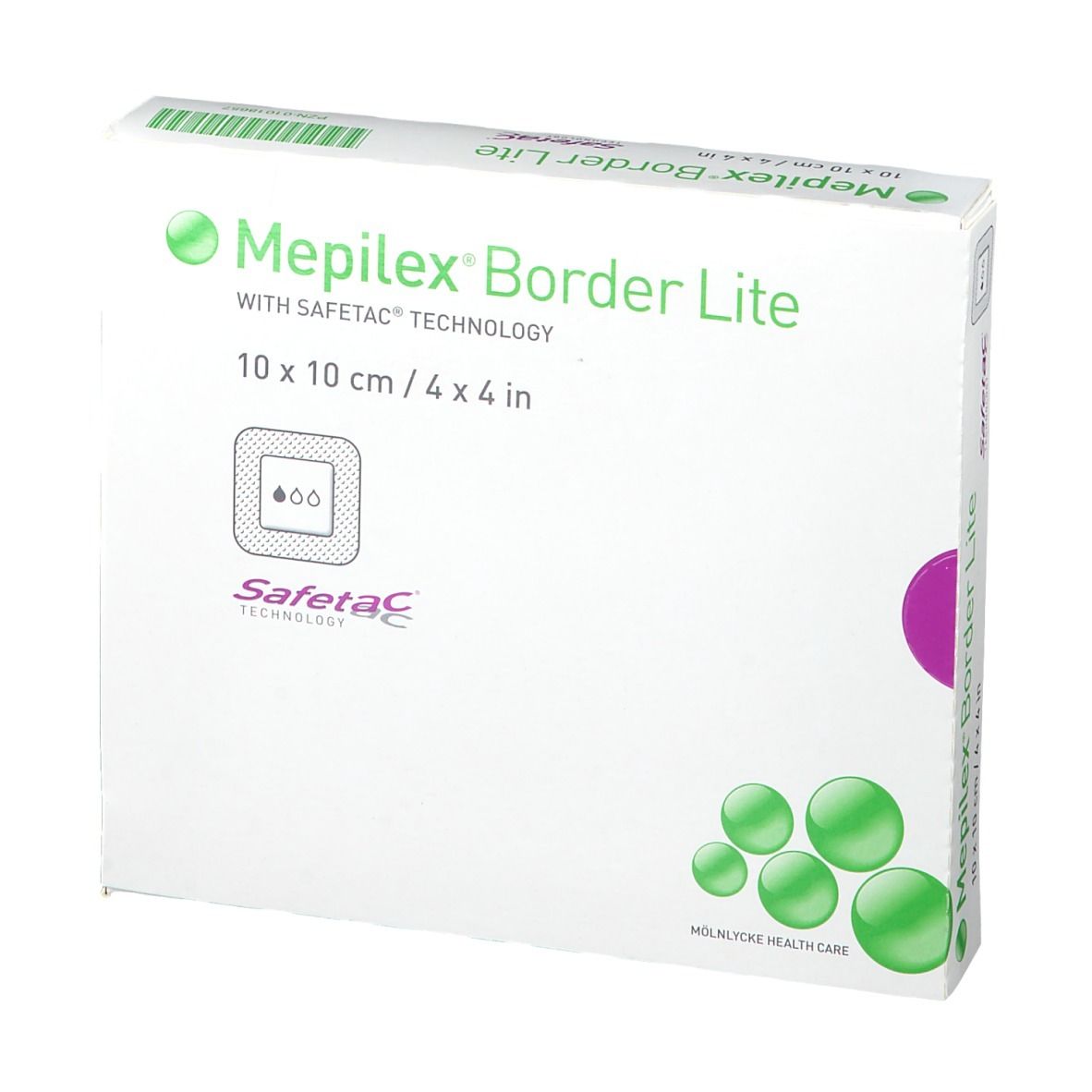 Mepilex® Border Lite 10 x 10 cm