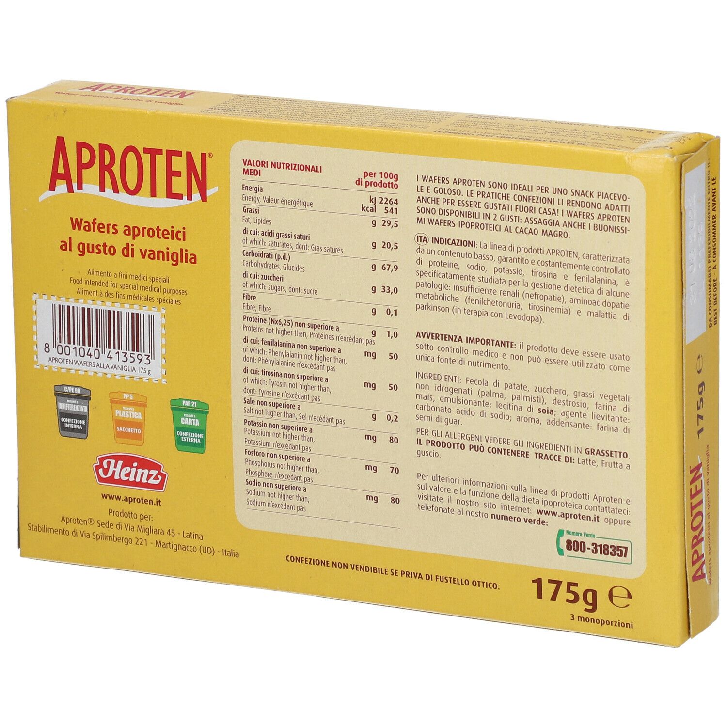 Aproten Gauffre Vanille