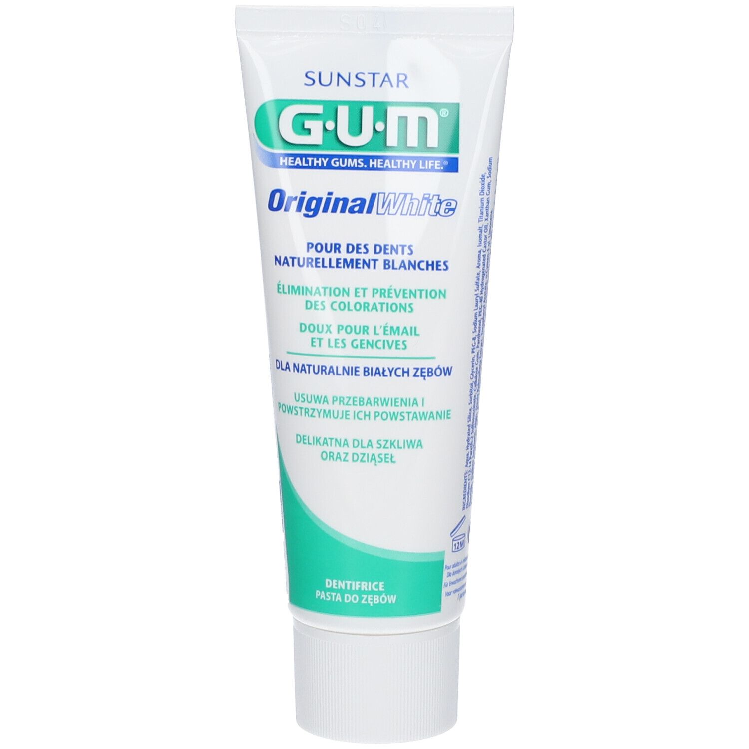 GUM® Original White Zahnpasta 75 ml - Redcare Apotheke