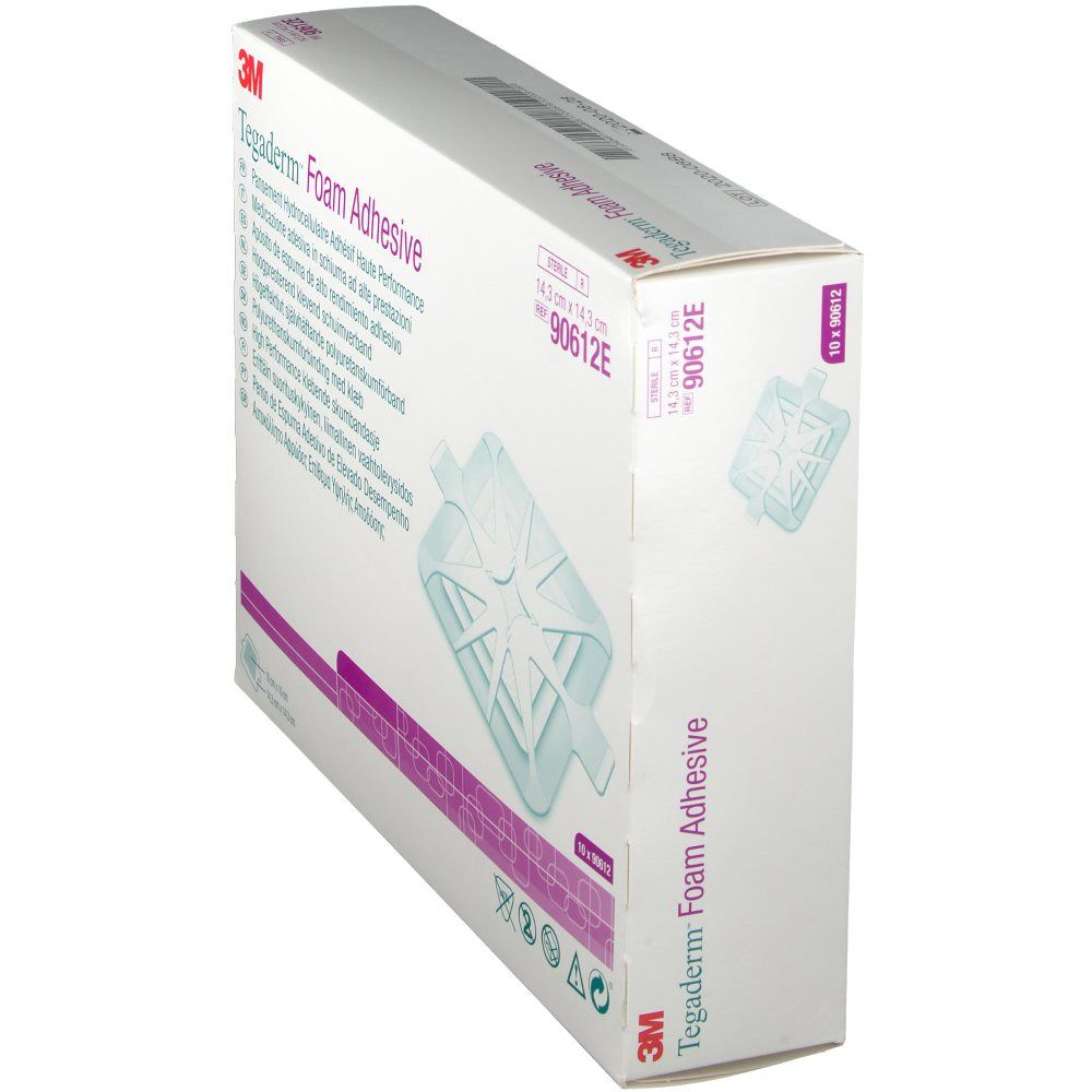 3M™ Tegaderm™ Foam Adhesive 14,3 cm x 14,3 cm