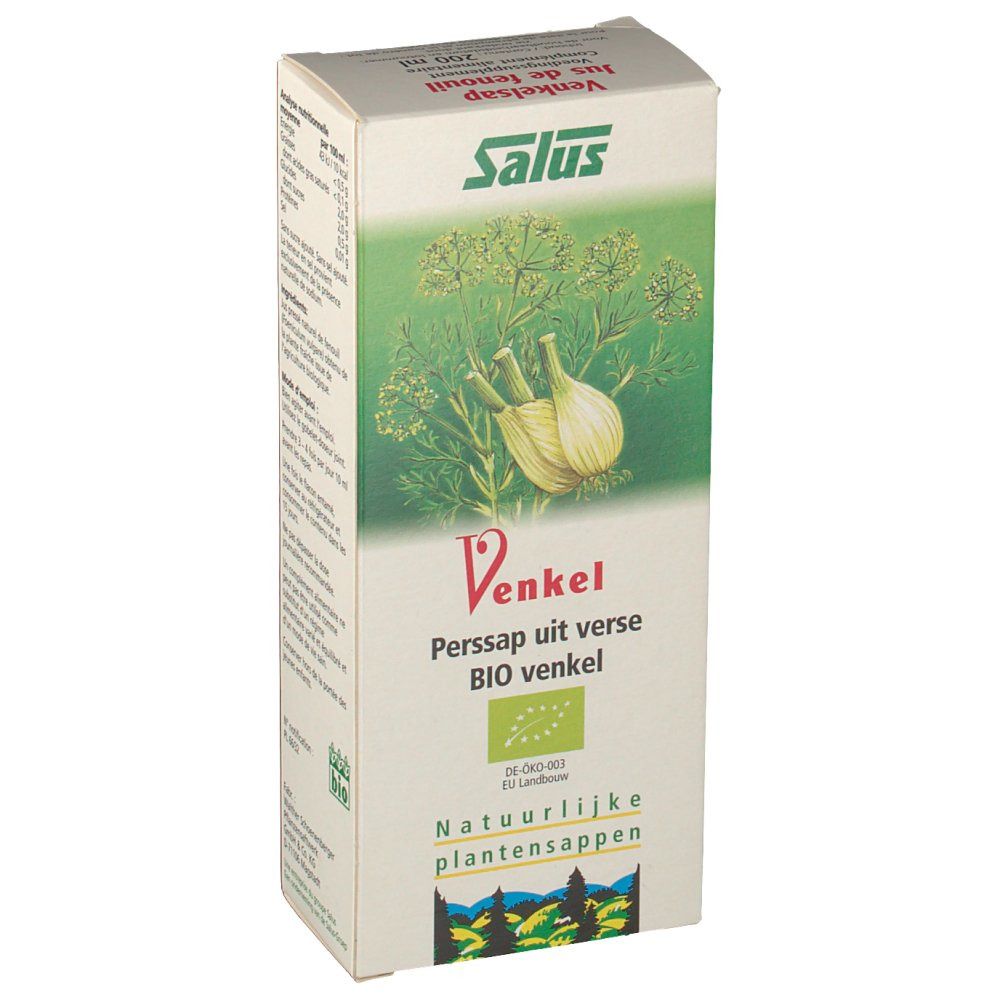 Salus Jus pressé de fenouil Bio