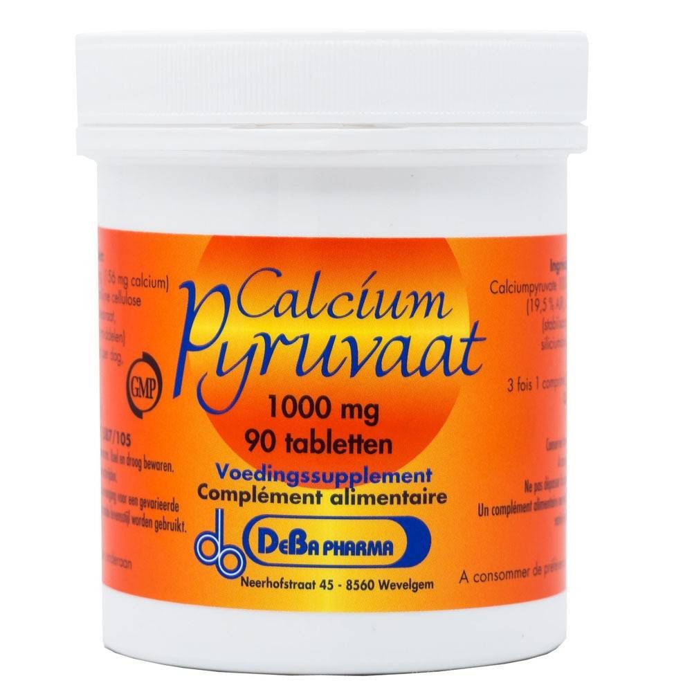 DeBa Pharma Calcium Pyruvaat 1000 mg