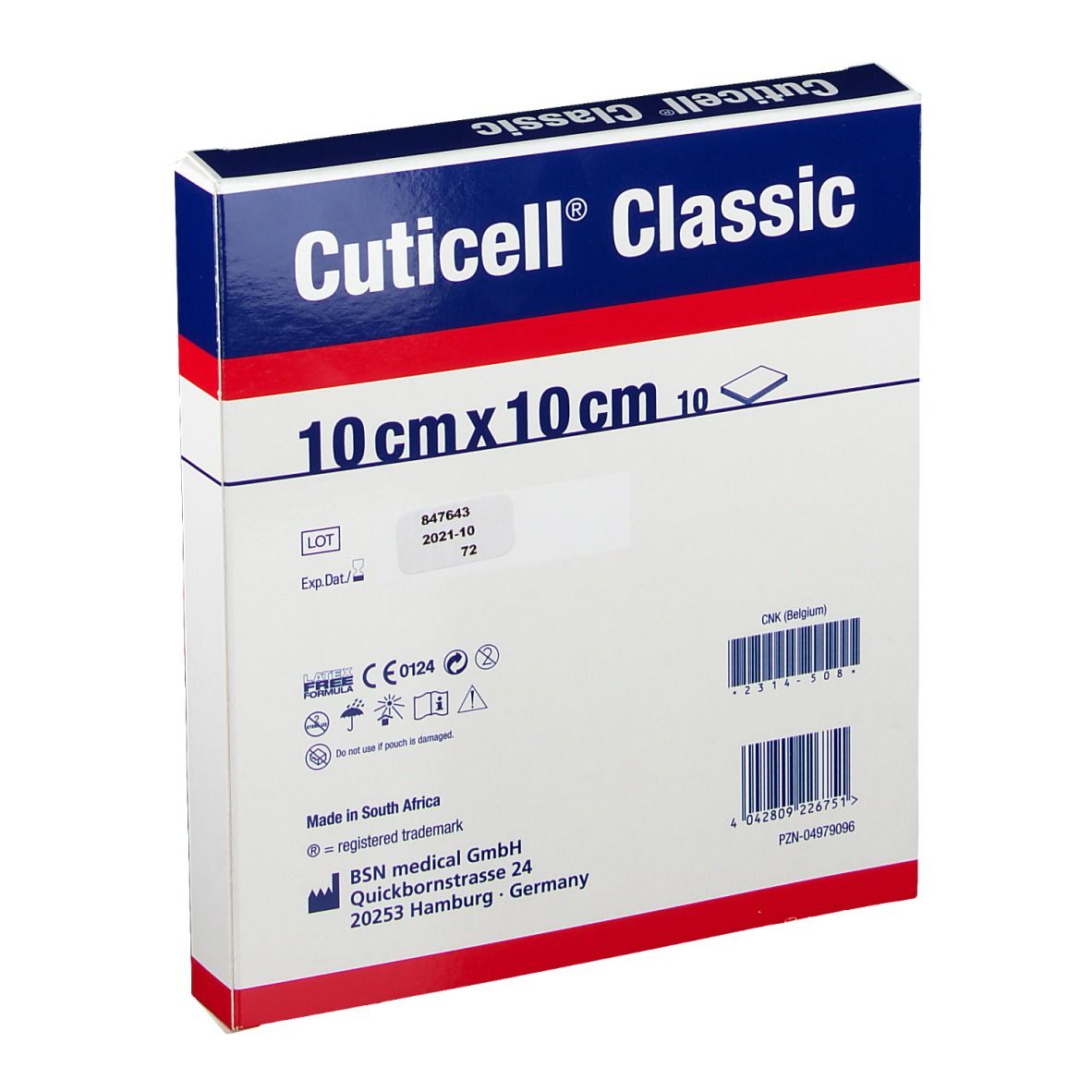 Cuticell® Classic 10 cm x 10 cm