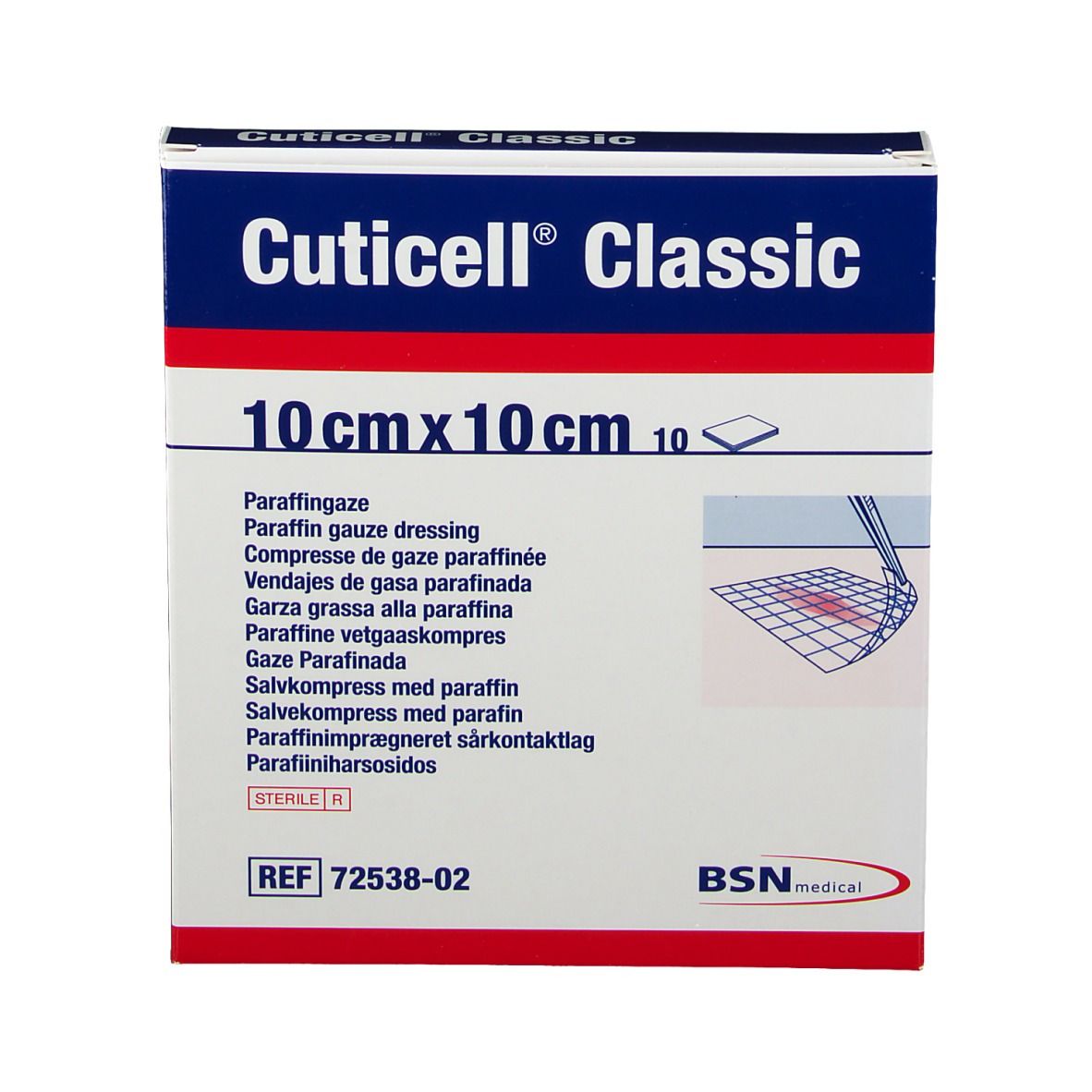 Cuticell® Classic 10 cm x 10 cm