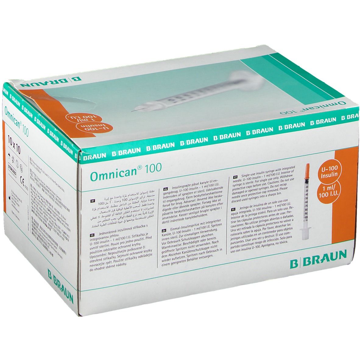 Braun Omnican 100  0,3 x 8 mm