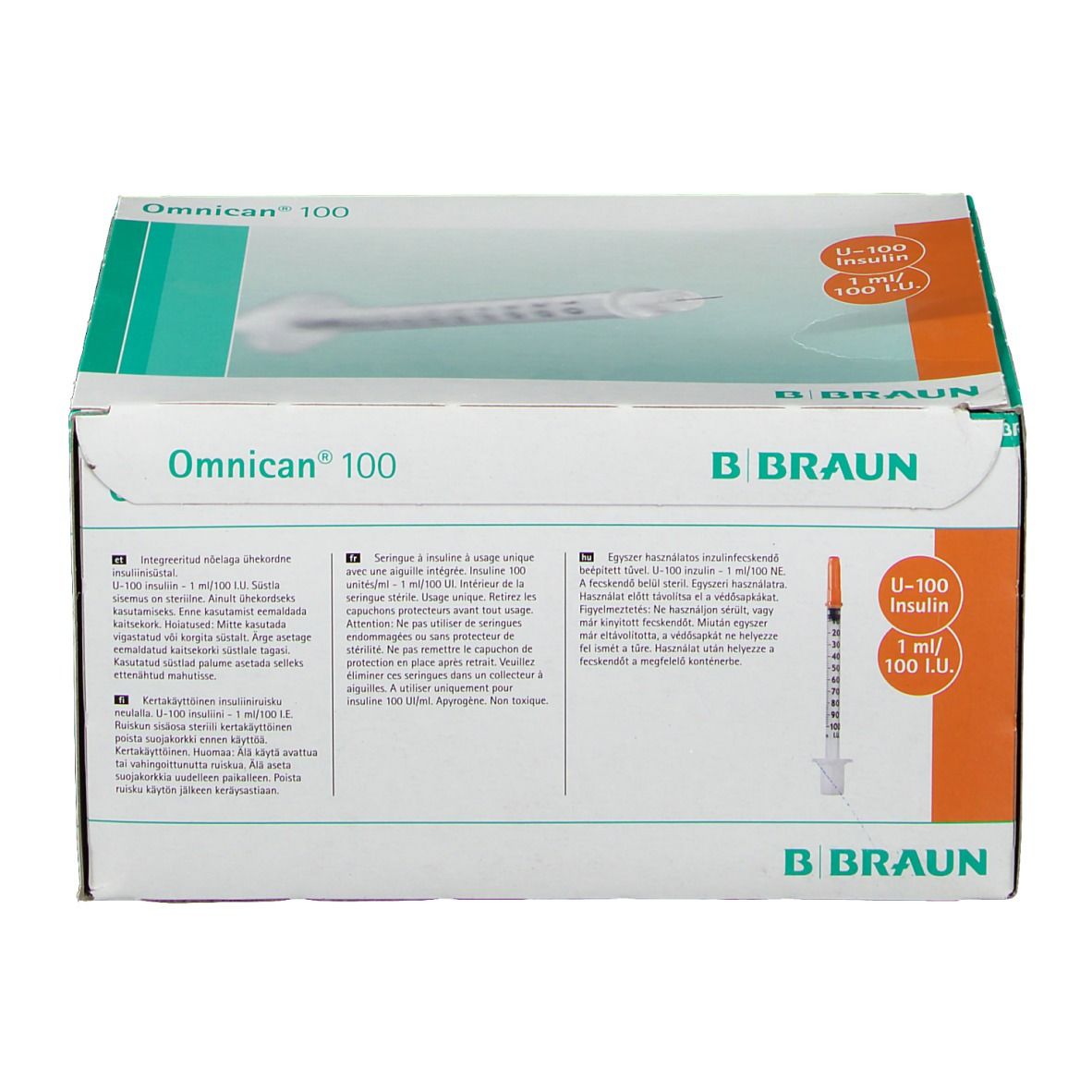 Braun Omnican 100  0,3 x 8 mm
