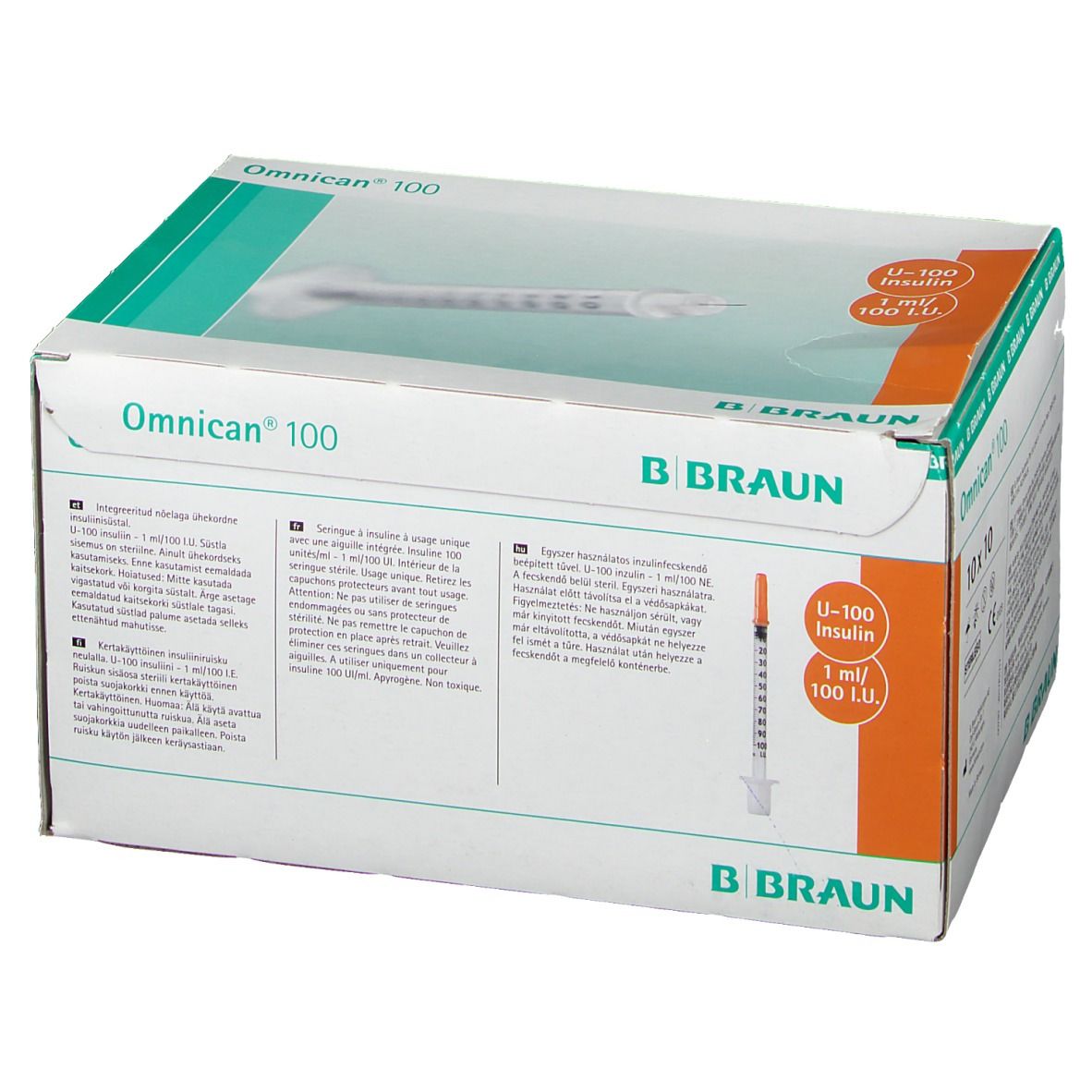 Braun Omnican 100  0,3 x 8 mm