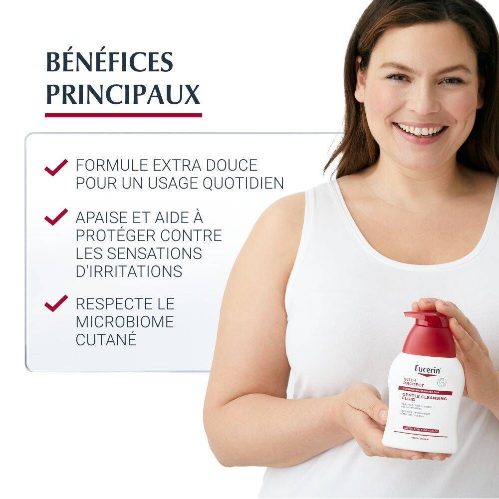 Eucerin pH5 Intim Protect Nettoyant Douceur Peau Sensible et Irritée