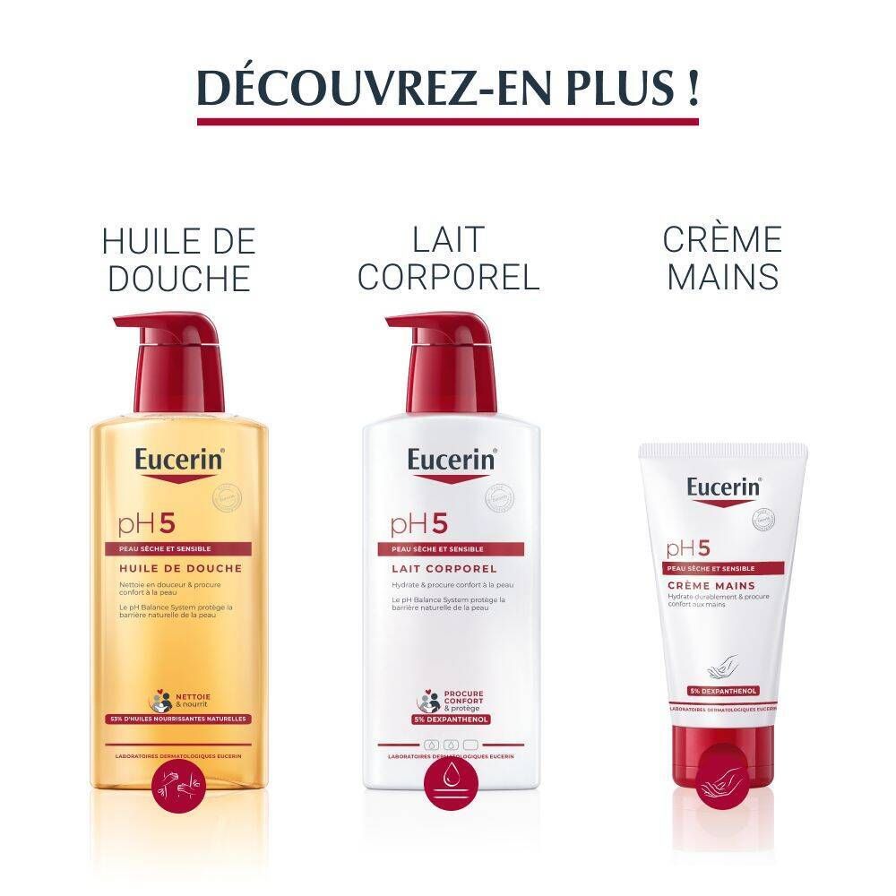 Eucerin pH5 Intim Protect Nettoyant Douceur Peau Sensible et Irritée