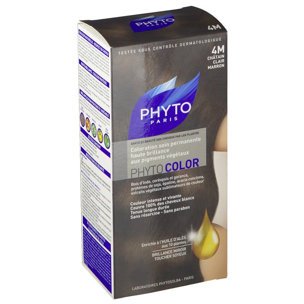 Phyto PHYTOCOLOR Hell Braun 4M