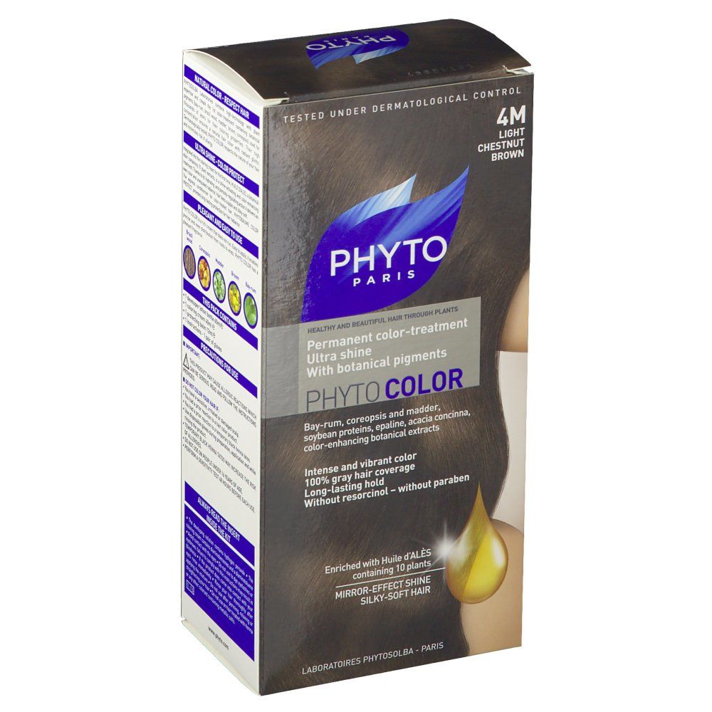 Phyto PHYTOCOLOR Hell Braun 4M