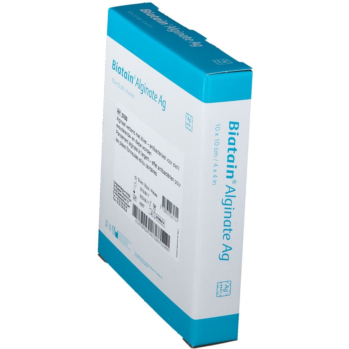 Biatain® Alginat Ag 10 x 10 cm