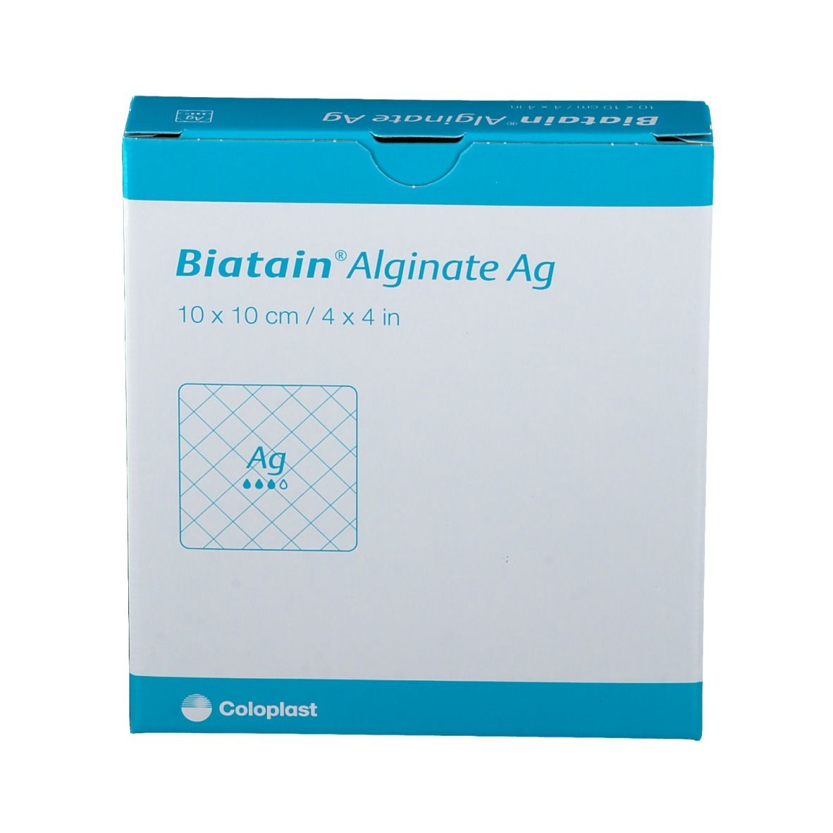 Biatain® Alginat Ag 10 x 10 cm
