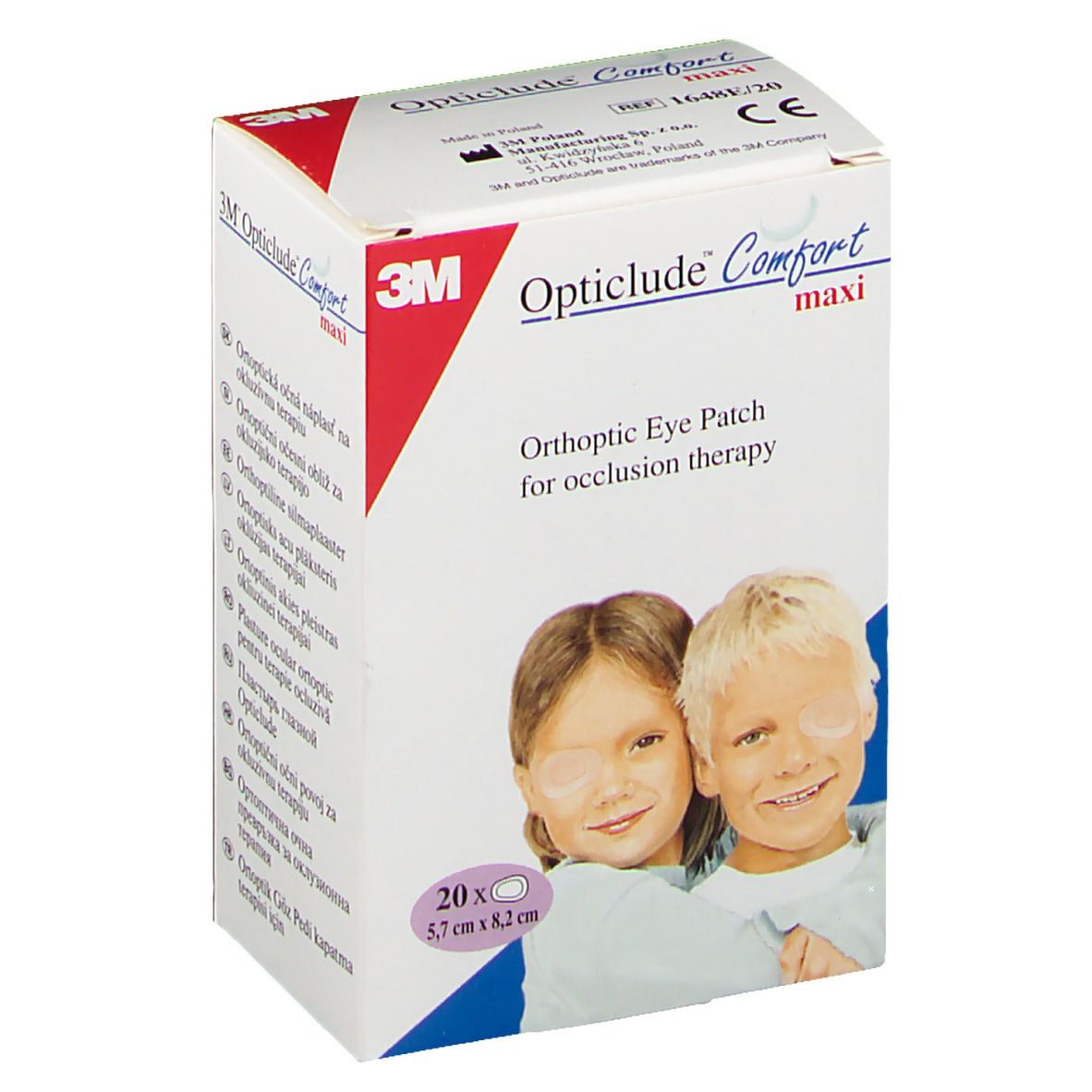 3M™ Opticlude™ Comfort Maxi 5,7 x 8,0 cm