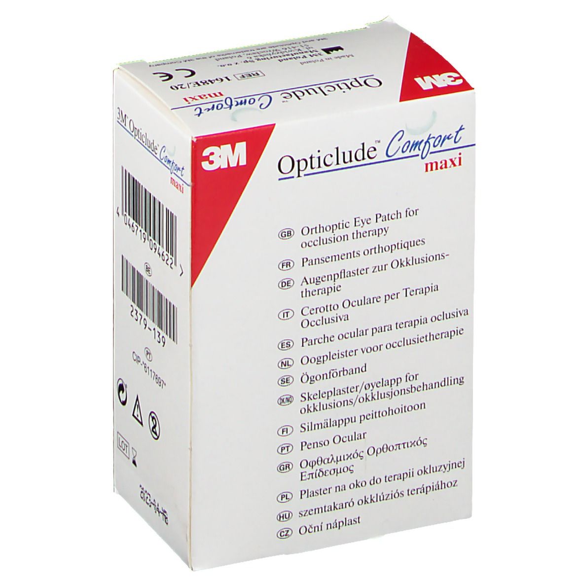 3M™ Opticlude™ Comfort Maxi 5,7 x 8,0 cm