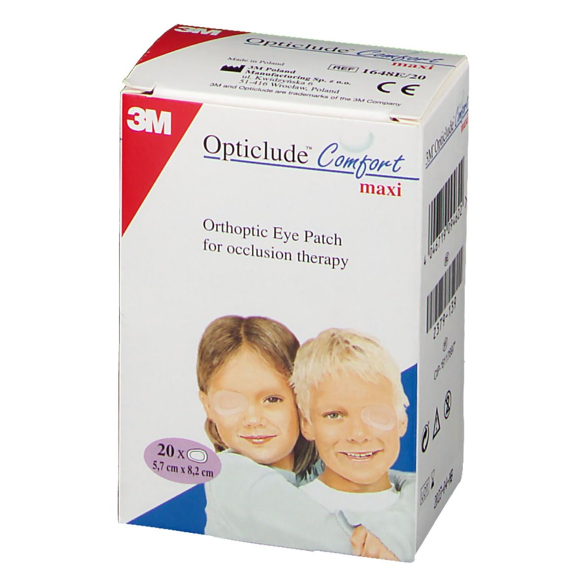 3M™ Opticlude™ Comfort Maxi 5,7 x 8,0 cm