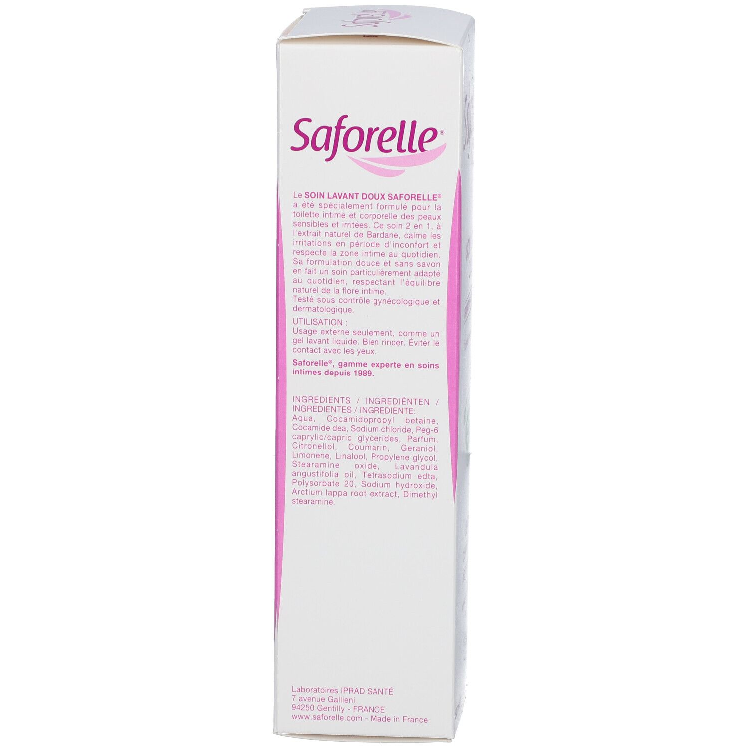 Saforelle® sanfte Reinigungspflege