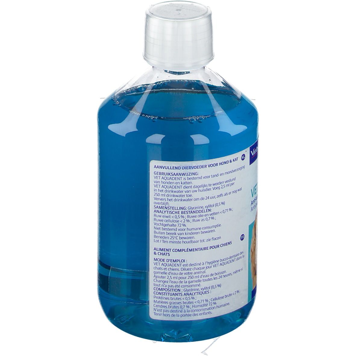 Virbac Vet aquadent® Frischer Atem für Hunde und Katzen