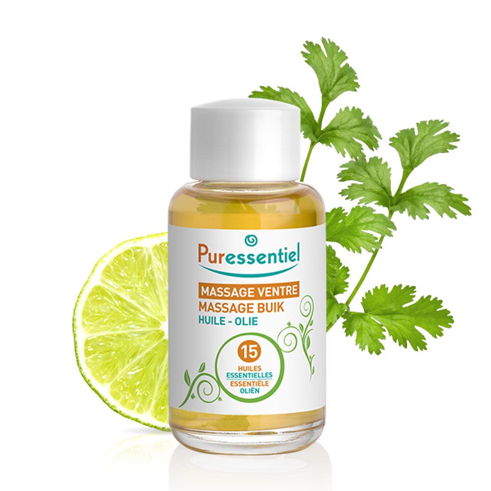 Puressentiel Huile de massage ventre 50 ml