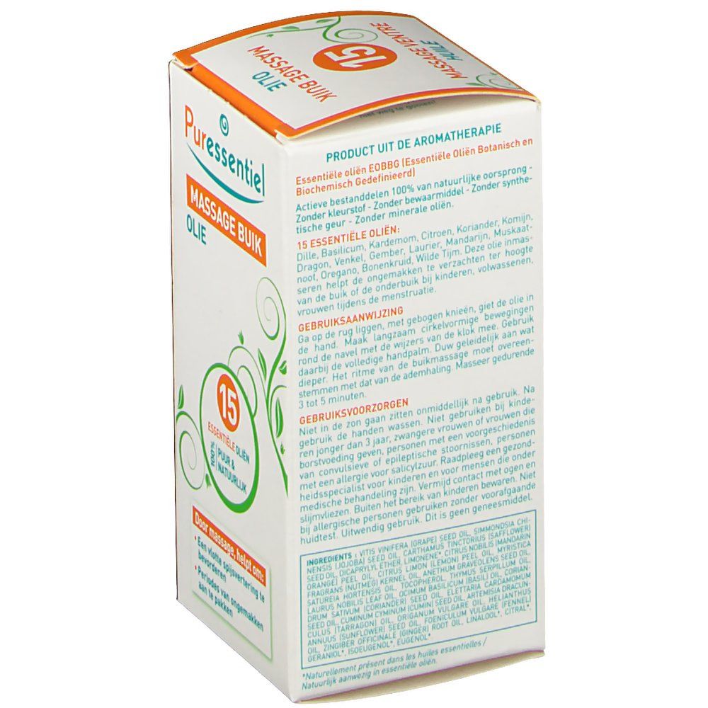 Puressentiel Huile de massage ventre 50 ml